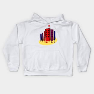 City of MAD TOWN Kids Hoodie